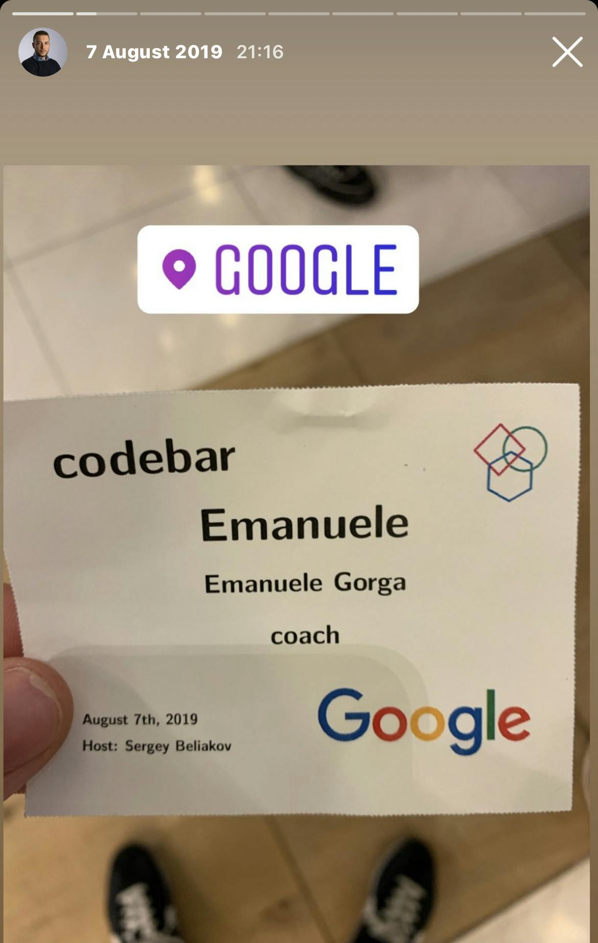 Coaching at Google