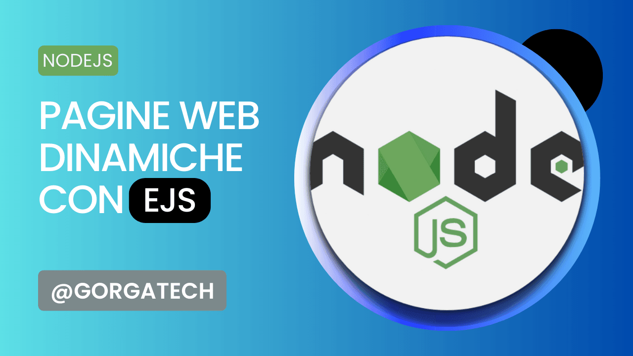 Come creare pagine web dinamiche con EJS in Node.js