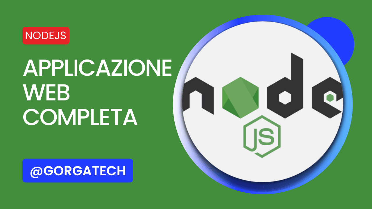 Creare un'applicazione web completa con Node JS, Express e MongoDB