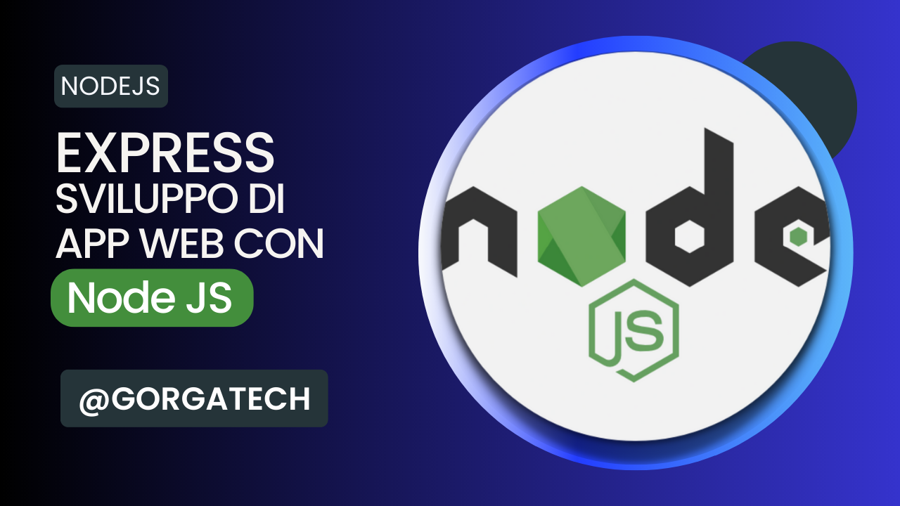 Express: il framework per lo sviluppo di app web con Node JS